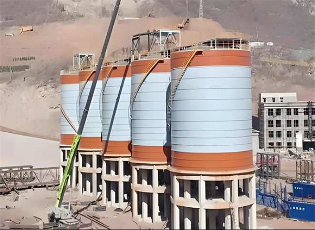 路北高架钢板仓