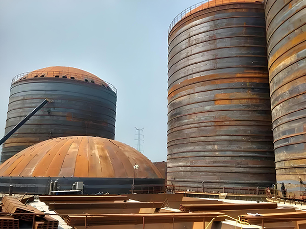 路北焦粉钢板仓